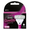 Wilkinson Sword Quattro for Women Sensitive 3 Razor Blades