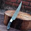 Handmade DAMASCUS STEEL CHEF KITCHEN KNIFE