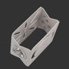 Ulyris Security Camera Housing Bracket [Metal] Security Camera Housing Pole CCTV Camera Mounting Bracket, Mounting Bracket