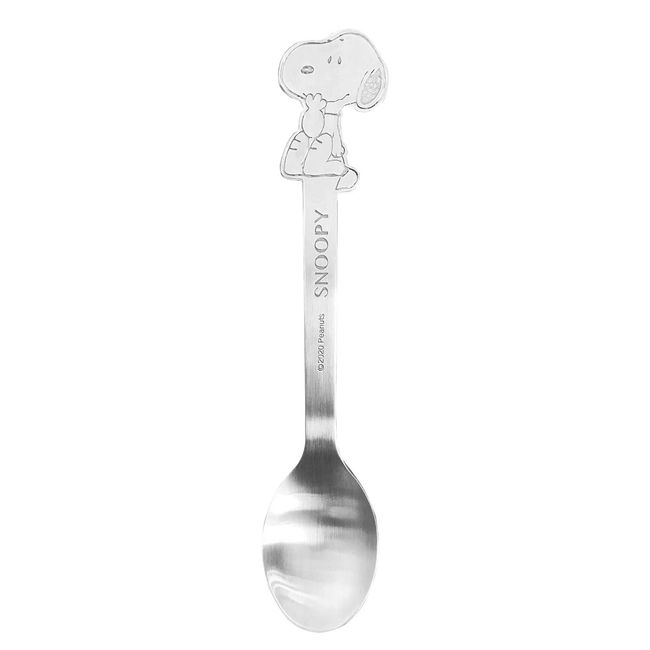 OSK Snoopy Stainless Steel Spoon, Made in Japan, SN-5, Silver