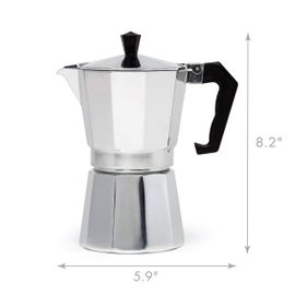  Primula Premium Stainless Steel Stovetop Espresso and