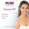 NOW Solutions, Coconut Oil, Naturally Revitalizing for Skin and Hair, Conditioning Moisturizer, 7-Ounce