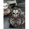 Bone CYBR - Skull Mecha Cyber Embroidery Patch #2 Ronin