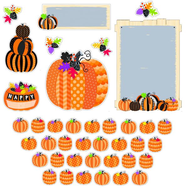 Creative Teaching Press Pumpkin Patch Bulletin Board (7070)