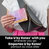 U by Kotex Balance Ultra Thin Pads with Wings, Regular Absorbency, 50 Count