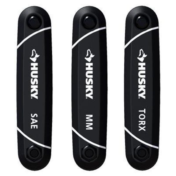 HUSKY 3 SET FOLDING HEX KEY