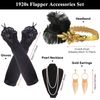 1920s Great Gatsby Accessories Set for Women Flapper