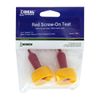 Ideal 7006 Red Screw-On Teat, 2-pack, Red, 5 oz