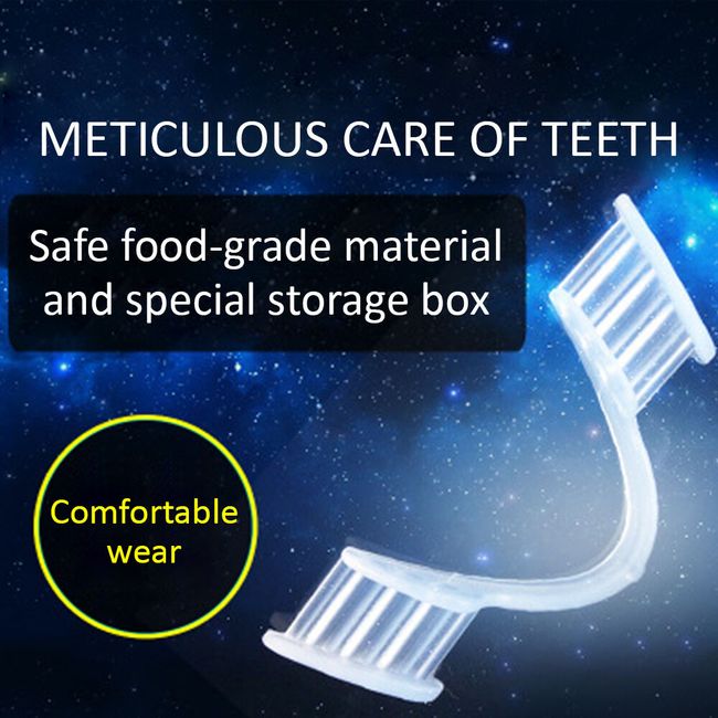 Full Care Mouthpiece Guard Sleep Quietly Save Your Teeth Facilitates Pressure