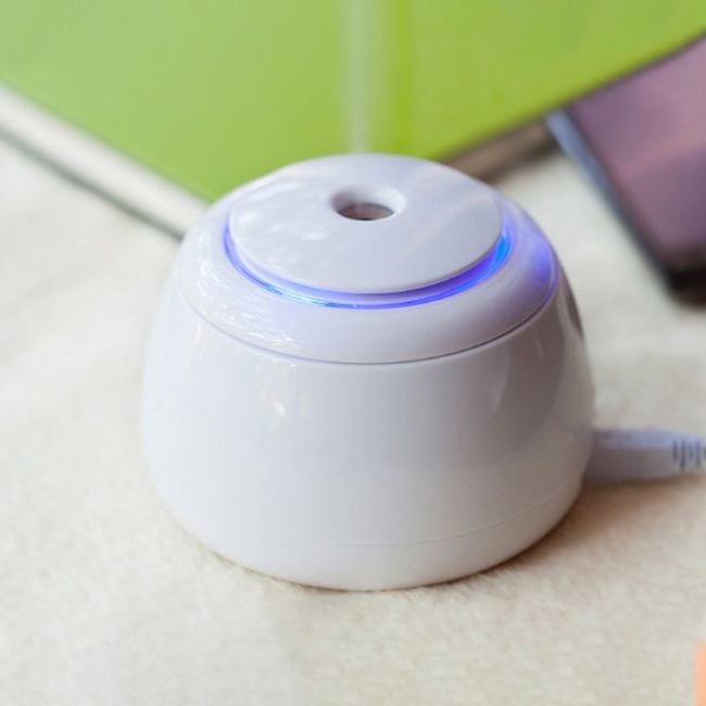 USB Ultrasonic Mini Desktop Office Humidifier DD-10150, 00 Mini Humidifier_Blue