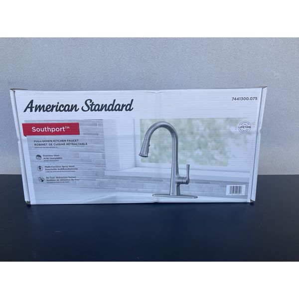 American Standars Southport kitchen Faucet Stainless Steel Multi Function✅
