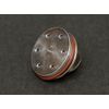 Deep Fire arumiboaappupisutonheddosu-pa- O Ring Silver