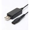 4.3V USB Charging Cable Charger Power Cord Replace A00390 compatible with Philips Shavers S300 S500 RQ320, RQ328, RQ330, RQ331,QP2520, QP2620, MG5730, MG5720,MG3730, BT3206, BT3208 Beard Trimmer Razor
