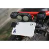 RinParts 1112781 Self-Damage Sticker Plate Type 2 Blue