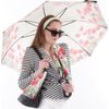 VON LILIENFELD Women's 100% Silk Scarf Poppies Flowers Design Neckerchief Silk Scarf Silk Scarf 172 x 42 cm, multicoloured
