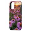 iPhone 13 Echinacea Flower Field Beautiful Sunset Graphic Case