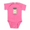 CafePress Food Scale Baking Cute Baby Bodysuit Romper Dark Raspberry