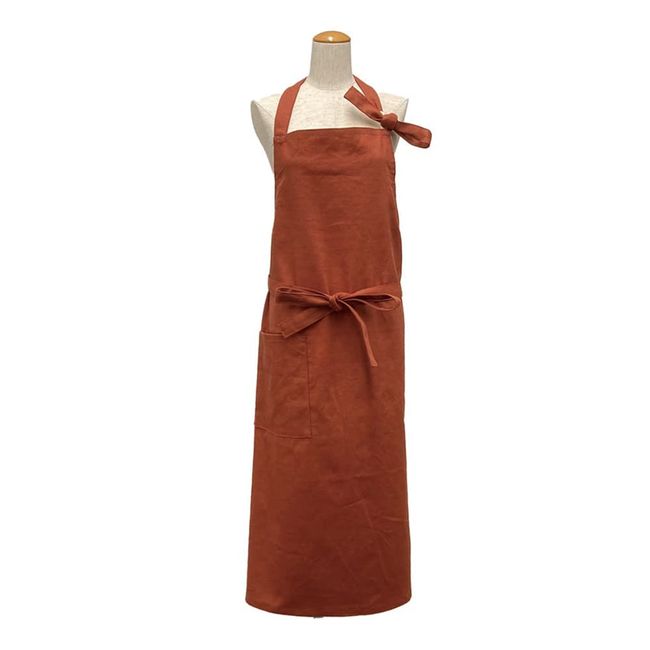 Maruwa Boeki 4007973-03 Chest Apron, Brick, Long