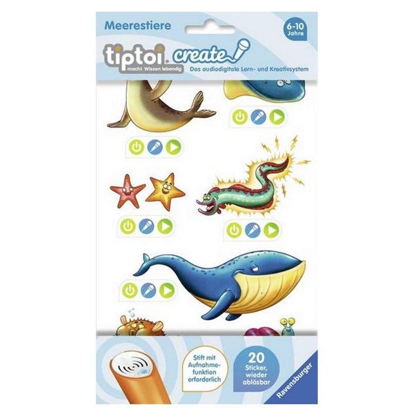 tiptoi® CREATE Sticker Meerestiere