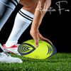 Foriox International Rugbyball (Yellow, Size 3)