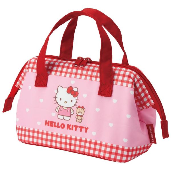 Skater KGA0-A Cooling Lunch Bag with Purse for Kids Bento Box, Hello Kitty, Always Your Friend, Sanrio