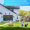 YnGia Light Bulb Security Camera, Dual Lens HD Light Bulb Camera 360 Degree Wireless Wifi Lightbulb with E27 Light Socket