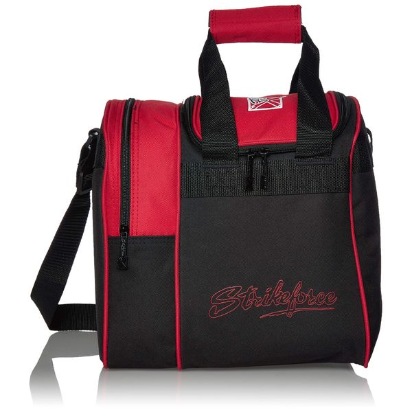 KR Strikeforce Bowling Bags KR Rook Single Tote Bowling Bag- Red, Red