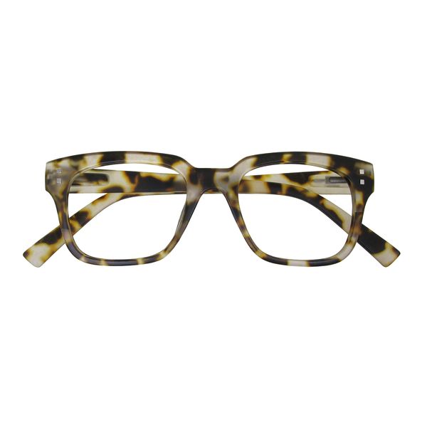 Goodlookers Reading Glasses 'Weybridge' White Tortoiseshell +2.50