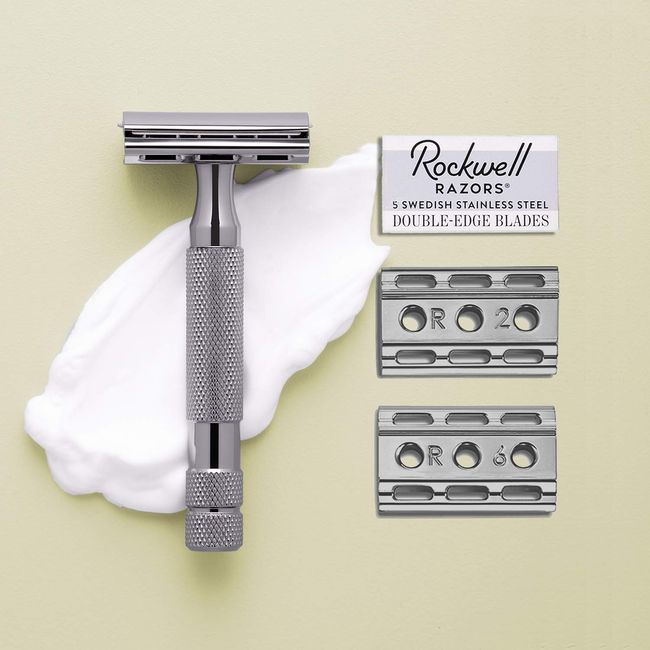 Rockwell Safety Razor Blades (20 Pack) - Grown Man Shave