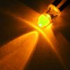 sourcing map 35pcs Mixed Colour 3mm LEDs Prewired Light DC3-5V 20cm Pre Wired LED