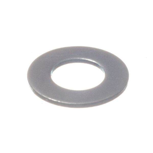 10 X Flat Steel Plain Washers - BZP Weatherproof - M6 Hole Size