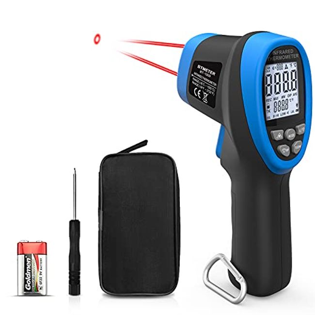 Infrared Temperature Gun Pyrometer 50:1 Industrial Laser