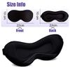 Eye Mask for Sleeping, 100% Blackout 3D Sleeping Mask Eye Mask for Eyelash Extensions Adjustable Eyelash Protector Sleep Mask Breathable Comfortable for Women Men Travel Naps Breaks Yoga