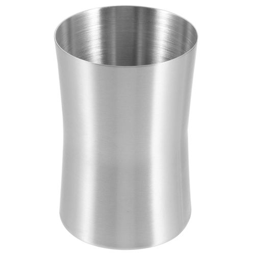 PRETYZOOM Stainless Steel Cup Drinking Cup for Toothbrush Holder Metal Toothbrush Mug Beverages Cups Tumbler Reusable Travel Bathroom Kitchen Cups