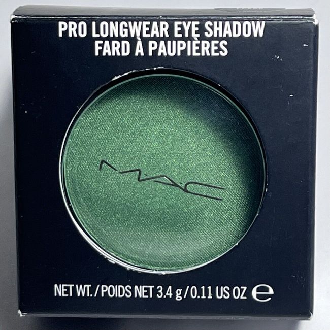 BNIB MAC *FRESH FLARE* Pro Longwear Eye Shadow ~ Bright Kelly Green