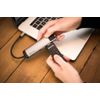 Verbatim Keypad Secure USB 3.2 Gen 1, 32 GB, Memory Stick with Passcode Protection & Encryption, Includes USB-A Extension Cable, USB-3 for Laptop, Notebook & Co, Black