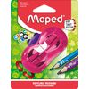 Maped - Croc Croc Twist Bieber Sharpener - 2 Pen Sizes - with Collection Box - Random Colour Selection