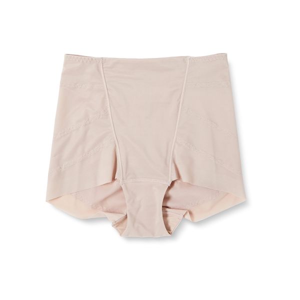 Sansei Women's Shorts, Girdle, Short Length, Boyleg, Beautiful from the Buttock, Pants Style, Low Levels at Hem, mocha beige