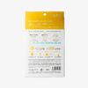 ALFACE Yellow Essential Mask, 4 Pieces, Vitamin Care, Moisturizing Mask, Preservative-Free