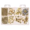 Hillman 591525 Medium Picture Hanger Assortment Kit, 200-Pack