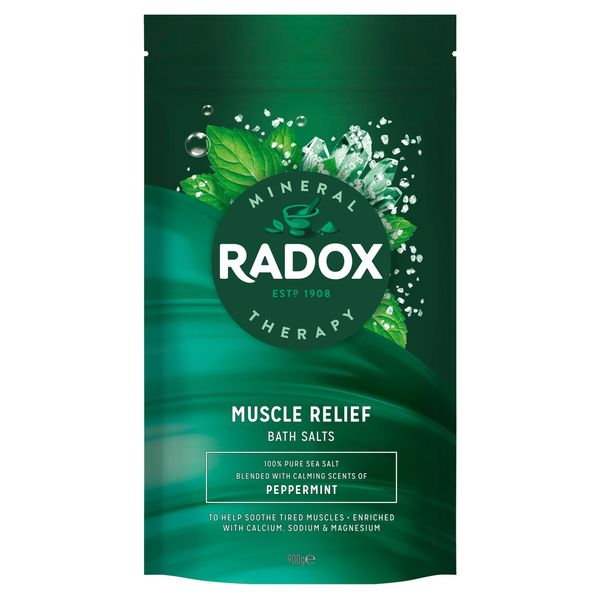 Radox Muscle Relax Peppermint Bath Salts, 900g