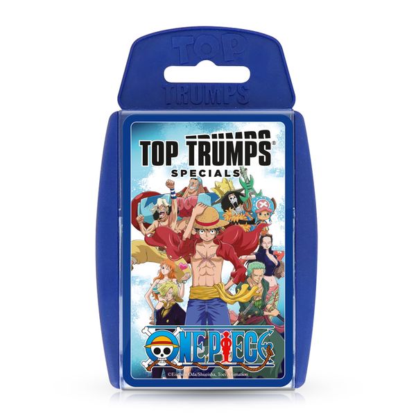 Top Trumps One Piece Specials Card Game, Play with Luffy, Nami, Zorro, Chopper and Sanji, Educational Gift and Toys for ages 6 plus