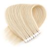 Paruks Seal Extensions, 100% Human Hair Extensions, Seal, Blonde, Wig, Hair Extensions, Inner Color, 11.8 Inches (30 cm), Set of 10