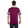 Augusta Sportswear Sleeve Stripe Jersey, Medium, Maroon/White