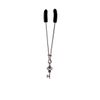 Clit Clamp - Tweezer - Chrome W/Key Charm