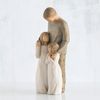 Willow Tree My Girls, Looking at You, I See Wonder, Joy, Strength, Celebrates Loving Relationships Between Parent and Children, Grandparent and Grandchildren, Sculpted Hand-Painted Figure