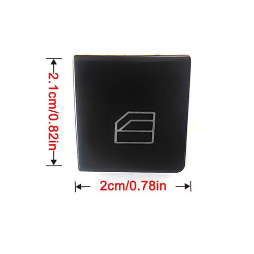 4PCS Driver Power Window Switch Button Cap Replacement Compatible with Mercedes-Benz C-Class E-Class GLK W204 W212 E220 C180 C200 C220 C300 C250 W166 Driver Side Front Left A2049055402 Repair Kit