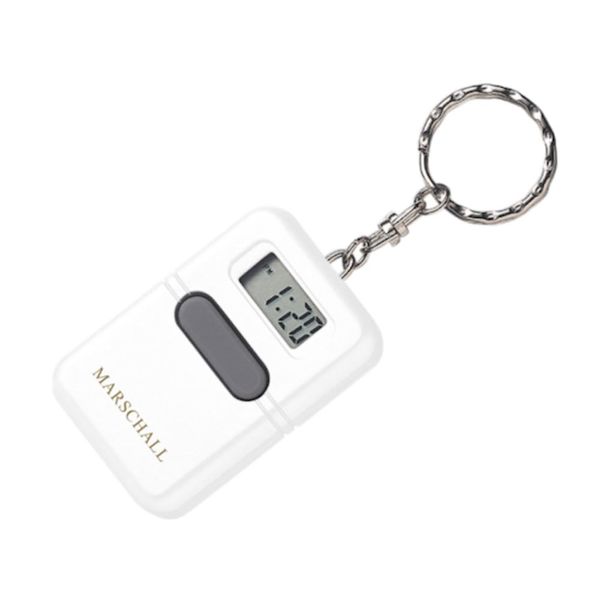 Marschall Deutsch sprechende Uhr als Schlüsselanhänger I 1107W I Stündliche Zeitansage I Wecker I Großer Lautsprecher I Perfekt für Senioren, Blinde und Demenzkranke