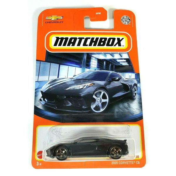 DieCast Matchbox 2020 Corvette C8 20/100 (Black)