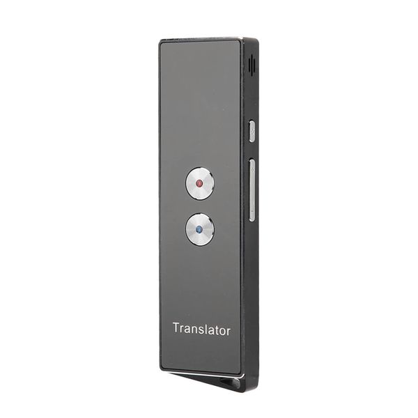 Voice Translator 144 Languages ​​Translation, Two Way Translation, Smart Voice Translator 99% Accuracy Rate Mobile Connection Synchronized Text Display for Translation (Black)